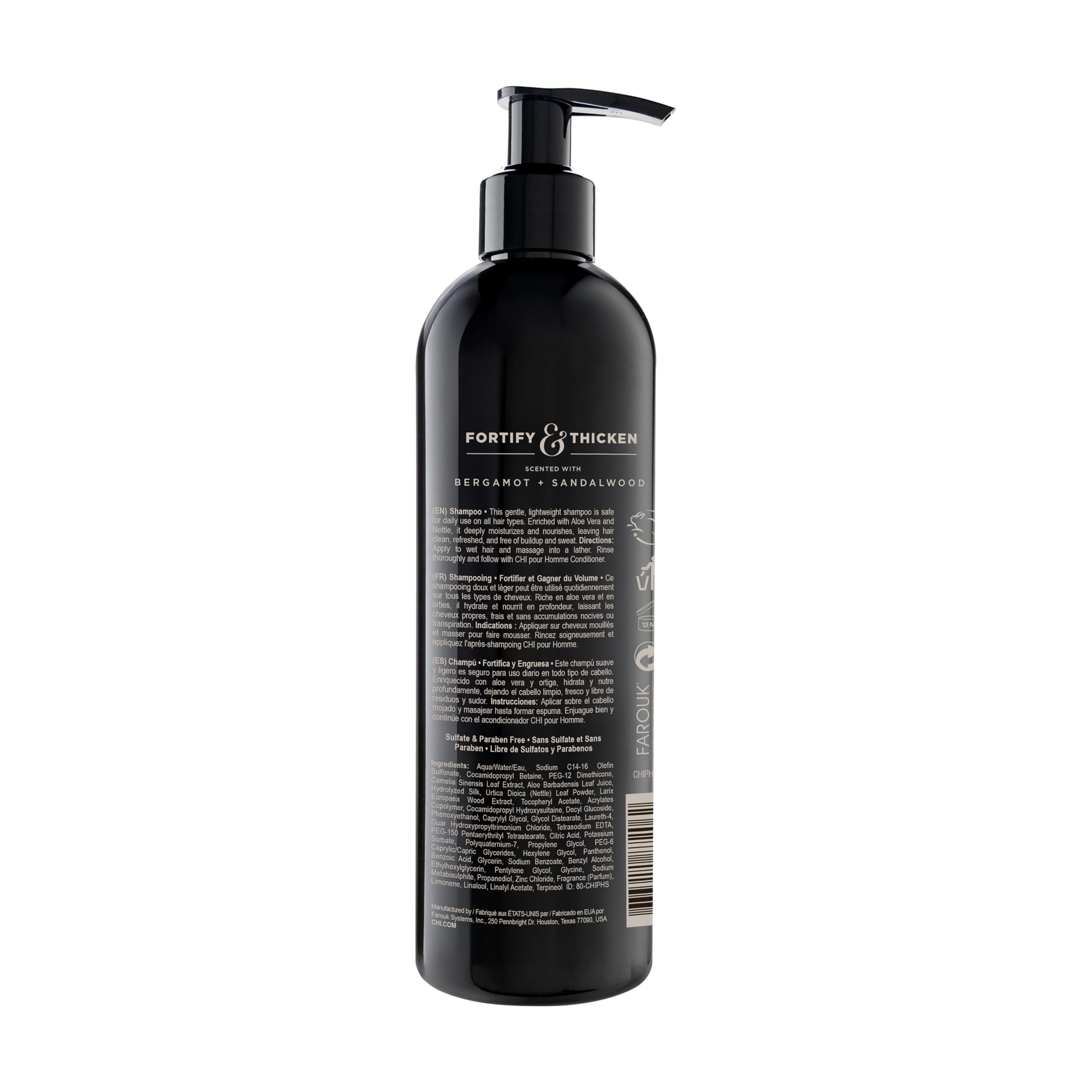 Amazon.com : CHI Pour Homme Moisturizing Daily Shampoo for Men